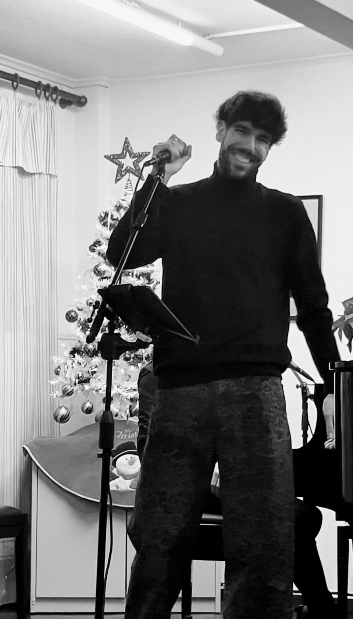 Zafko live performance at National Conservatory of Xalandri 2025, Athens Greece - Concert with piano accompaniment