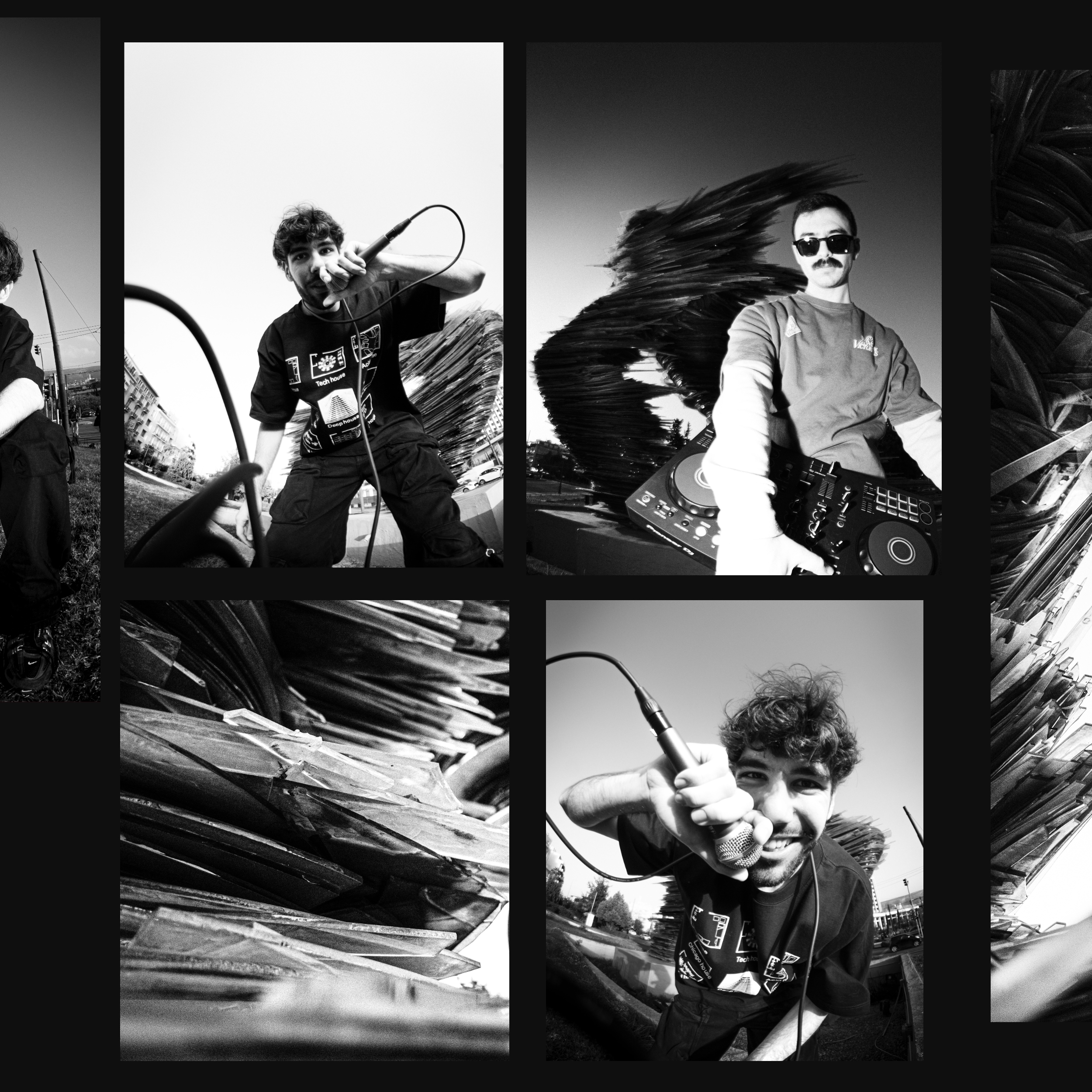 DROMEAS FREESTYLE - Song by ZAFKO (2026) album artwork featuring hip hop and electronic music from Athens underground scene