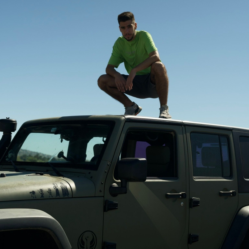 GR1LL1N - Song by ZAFKO (2020) album artwork featuring hip hop and electronic music from Athens underground scene